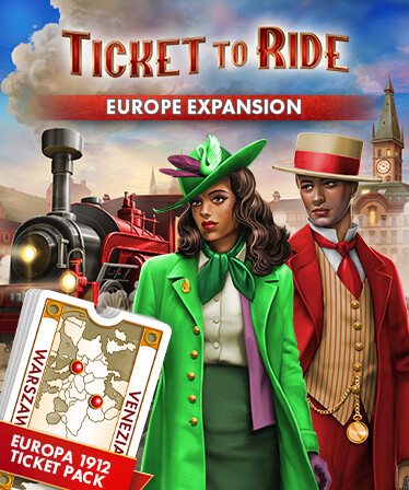 Ticket to Ride: Europe Expansion + Europa 1912 Ticket Pack