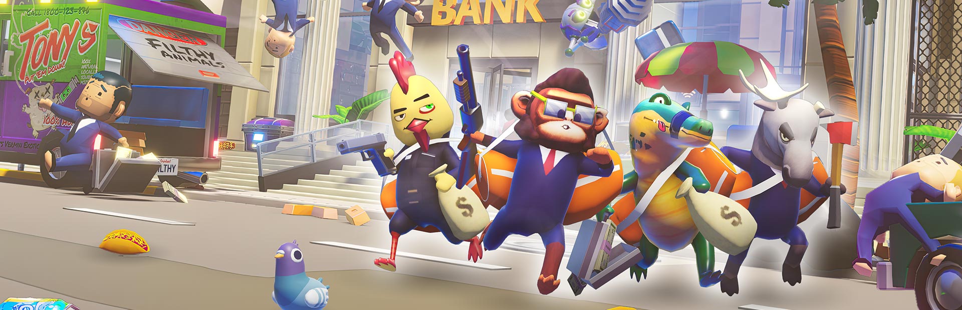 Filthy Animals background