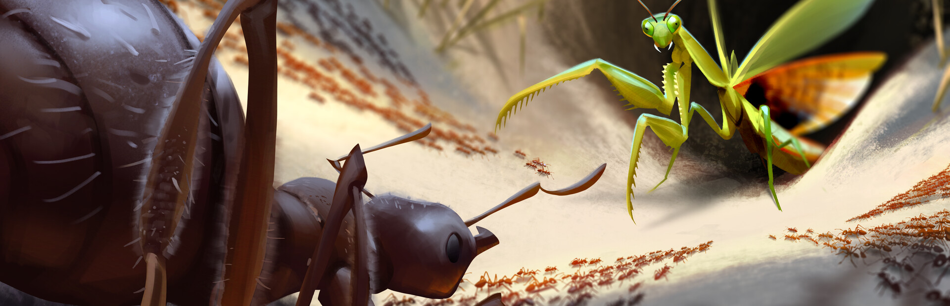 Empires of the Undergrowth background