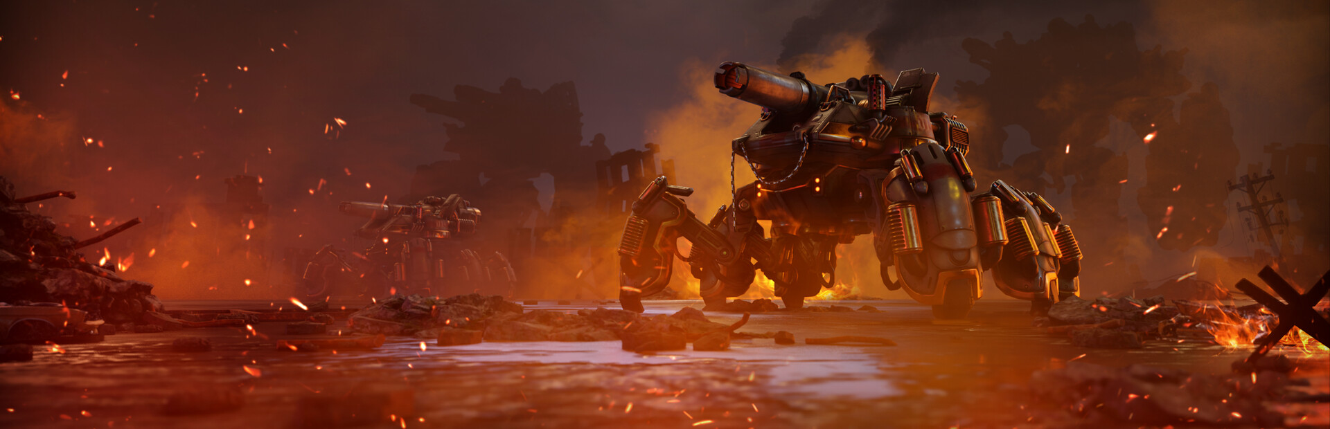 Mechabellum background