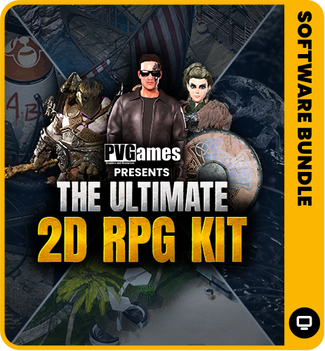 PVGames presents the Ultimate 2D RPG Kit