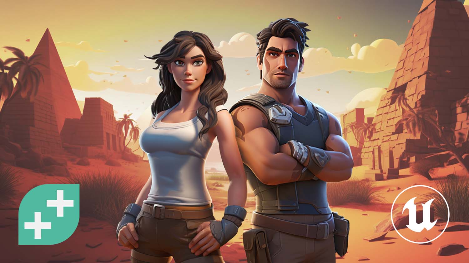 Unreal Engine 5 C++ Multiplayer Course: Make Your Own Co-Op Game background