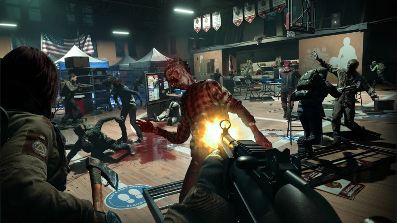 Eight-player standoff in the dark
