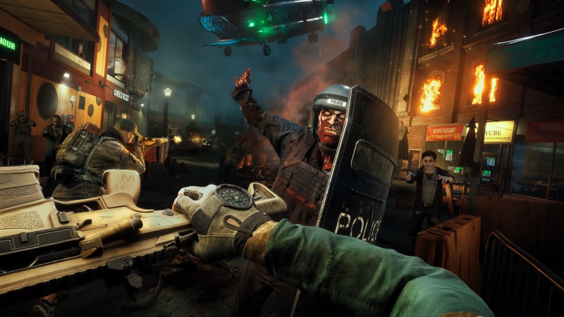 Squad reaching the extraction point