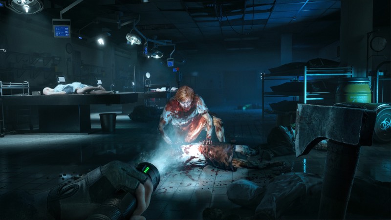 Zombie horde alerted to the player's presence